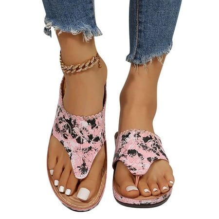 Women Wedgess Flip Flops Slippers Low Heels Casual Slides Sandals Summer Seaside Comfy Walking Shoes
Women Wedgess Flip Flops Slippers Low Heels Casual Slides Sandals Summer Seaside Comfy Walking Shoes