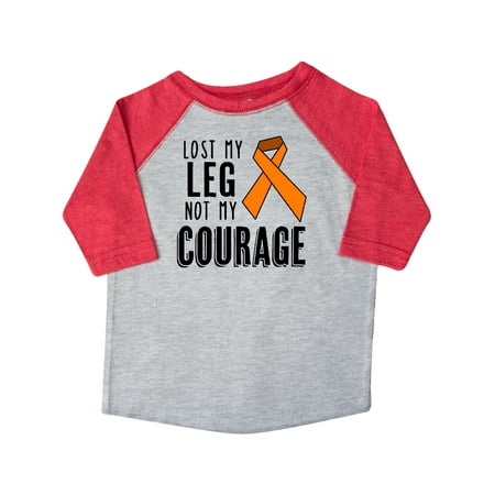 Inktastic Lost my Leg Not my Courage Limb Loss Awareness Orange Ribbon Gift Toddler Boy or Toddler Girl T-Shirt
Inktastic Lost my Leg Not my Courage Limb Loss Awareness Orange Ribbon Gift Toddler Boy or Toddler Girl T-Shirt