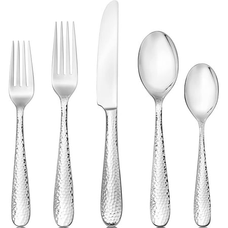 40-Piece 18/10 Mirror Stainless Steel Silverware Cutlery Set Utensil Flatware Service for 8
40-Piece 18/10 Mirror Stainless Steel Silverware Cutlery Set Utensil Flatware Service for 8