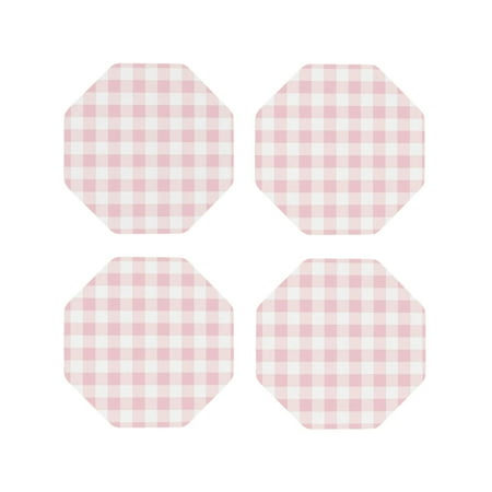 Drink Coasters Set of 4 Pink Checkboard A Leather Coasters for Coffee Table Protector Heat Resistant Cute Coasters for Home Decor Housewarming Gifts Bar Kitchen 4 Inch Octagon
Drink Coasters Set of 4 Pink Checkboard A Leather Coasters for Coffee Table Protector Heat Resistant Cute Coasters for Home Decor Housewarming Gifts Bar Kitchen 4 Inch Octagon