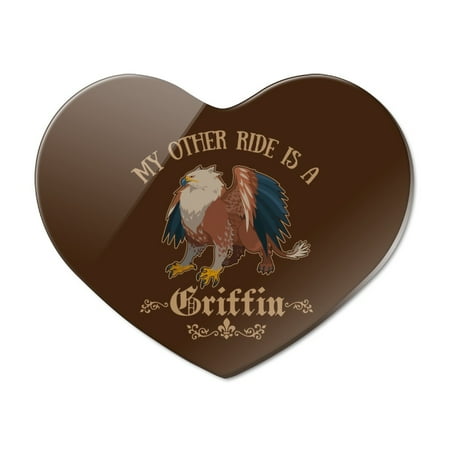 My Other Ride Is A Griffin Fantasy Games RPG Heart Acrylic Fridge Refrigerator Magnet
My Other Ride Is A Griffin Fantasy Games RPG Heart Acrylic Fridge Refrigerator Magnet