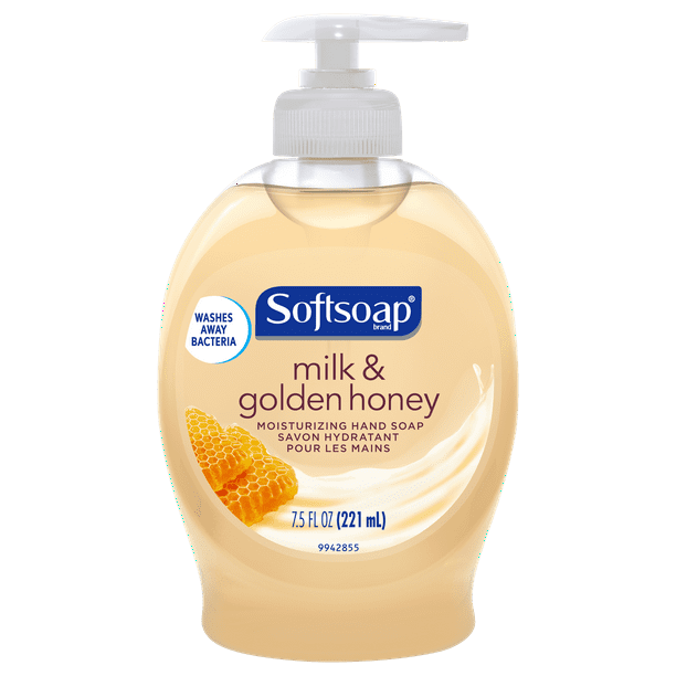Softsoap Moisturizing Liquid Hand Soap, Milk & Golden Honey - 7.5 oz