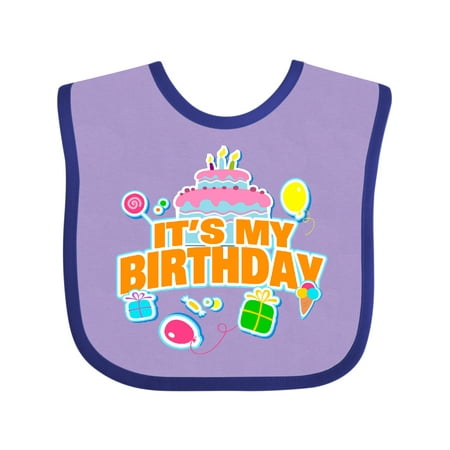 Inktastic It s My Birthday Gift Baby Boy or Baby Girl Bib