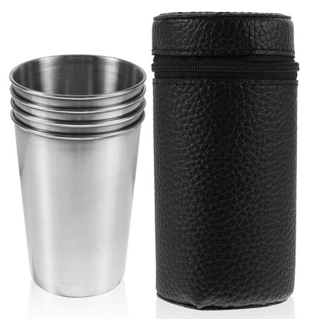 1 Set of Stainless Steel Water Cup Portable Camping Beer Cup Drinking Cup with Cup Sleeve
1 Set of Stainless Steel Water Cup Portable Camping Beer Cup Drinking Cup with Cup Sleeve