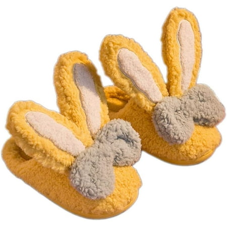 DanceeMangoo Kawaii Cute 3D Bunny Rabbit Ear Fuzzy Slippers for Winter Warm Fluffy Faux Fur House Close-Toe Foam Slippers
DanceeMangoo Kawaii Cute 3D Bunny Rabbit Ear Fuzzy Slippers for Winter Warm Fluffy Faux Fur House Close-Toe Foam Slippers