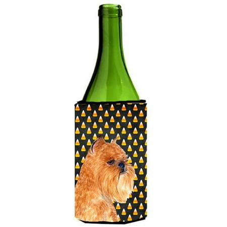 Brussels Griffon Halloween Portrait Wine bottle sleeve Hugger - 24 Oz.