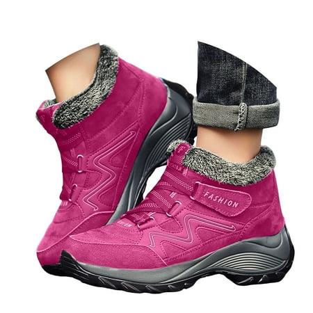 Oyedens Hiking Snow Boots for Women Waterproof Non Slip Plush Warm Winter Trekking Climbing Sneakers
Oyedens Hiking Snow Boots for Women Waterproof Non Slip Plush Warm Winter Trekking Climbing Sneakers
