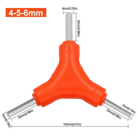 GLFSIL 3 In 1 Trigeminal Hex Key Hexagon Wrench Hand Tools Bicycle Maintenance Tools
GLFSIL 3 In 1 Trigeminal Hex Key Hexagon Wrench Hand Tools Bicycle Maintenance Tools