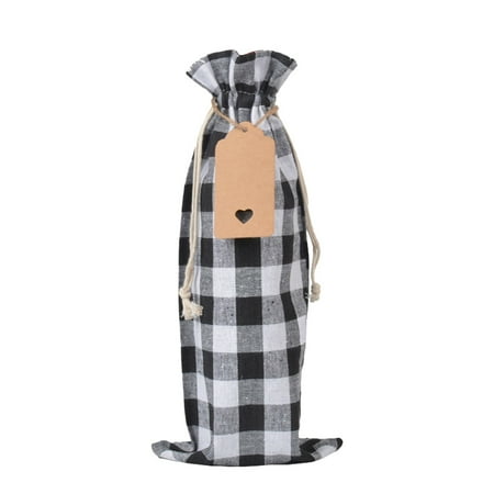 Zeceouar New Christmas Plaid Red Wine Bag Set Plaid Wine Bottle Bag Party Gift Bag Plaid Cotton Bundle Bag
Zeceouar New Christmas Plaid Red Wine Bag Set Plaid Wine Bottle Bag Party Gift Bag Plaid Cotton Bundle Bag