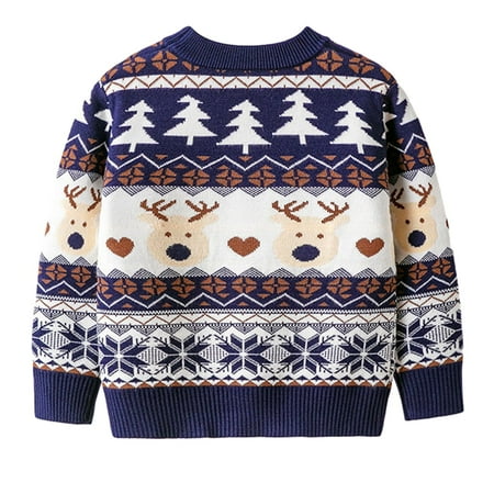 CBFMeerr 1-6T Toddler Baby Girl Boys Sweater Cozy Round Neck Long Sleeve Pullover Festive Christmas Colors Knitted for Warmth and Comfort
CBFMeerr 1-6T Toddler Baby Girl Boys Sweater Cozy Round Neck Long Sleeve Pullover Festive Christmas Colors Knitted for Warmth and Comfort