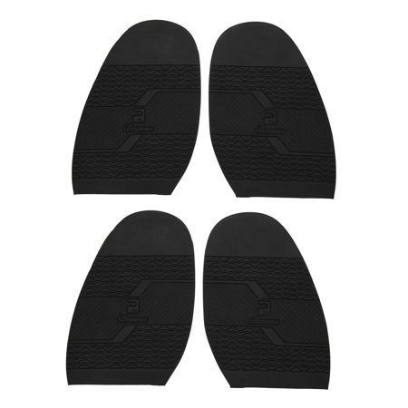 2 Pair of Shoe s Forefoot Rubber Half-Insole Shoes Repair Craft 2mm