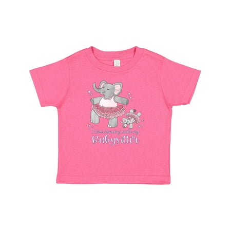 Inktastic I Love Dancing with My Babysitter Gift Baby Boy or Baby Girl T-Shirt