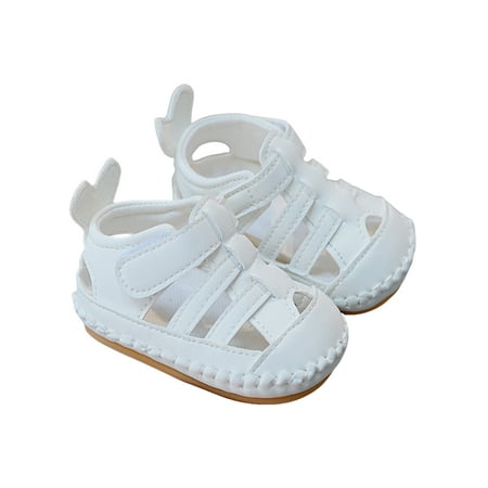 Gomelly Infant Flat Sandal First Walkers Sandals Soft Sole Crib Shoes Non-Slip Dress Birthday White 4C
Gomelly Infant Flat Sandal First Walkers Sandals Soft Sole Crib Shoes Non-Slip Dress Birthday White 4C