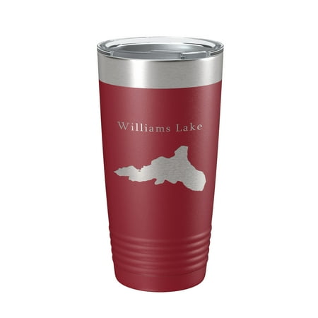Williams Lake Map Tumbler Travel Mug Insulated Laser Engraved Coffee Cup Idaho 20 oz Maroon
Williams Lake Map Tumbler Travel Mug Insulated Laser Engraved Coffee Cup Idaho 20 oz Maroon