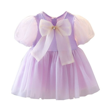 Summer New Girl Dress Short Sleeve Fashion Mesh Fluffy A Line Dress With Big Bow Party Dresses
Summer New Girl Dress Short Sleeve Fashion Mesh Fluffy A Line Dress With Big Bow Party Dresses