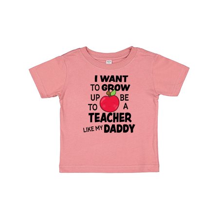 Inktastic I Want To Grow Up To Be a Teacher Like My Daddy Gift Baby Boy or Baby Girl T-Shirt
Inktastic I Want To Grow Up To Be a Teacher Like My Daddy Gift Baby Boy or Baby Girl T-Shirt