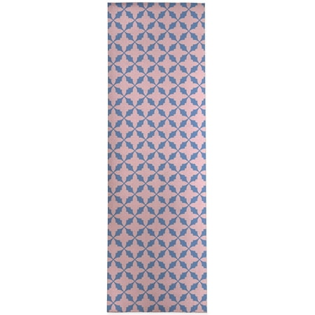 Starr Pink and Blue Kitchen Mat by Kavka Designs