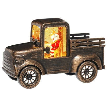 Christmas Lantern Truck Shaped Snow Globe With Water Swirling Glitter Xmas Light-Up Snow Globe Lantern For Christmas Home Decor Tabletop Decorative Gifts Battery Operated
Christmas Lantern Truck Shaped Snow Globe With Water Swirling Glitter Xmas Light-Up Snow Globe Lantern For Christmas Home Decor Tabletop Decorative Gifts Battery Operated