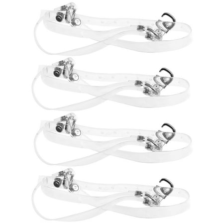 HOMEMAXS 4pcs Clear High Heel Shoe Straps Replacement Ankle Straps Women Anti-loose Shoelaces
HOMEMAXS 4pcs Clear High Heel Shoe Straps Replacement Ankle Straps Women Anti-loose Shoelaces