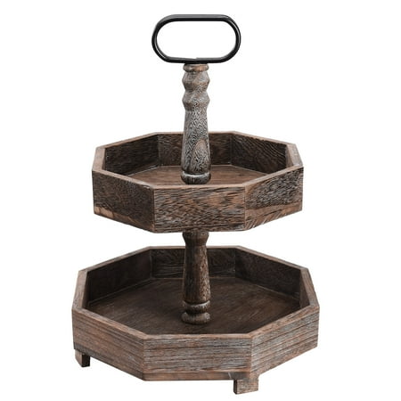 Wooden Tray Display Stand Racks Retro Do Old Style With Metal Handle For Dessert Fruit Double Layer
Wooden Tray Display Stand Racks Retro Do Old Style With Metal Handle For Dessert Fruit Double Layer