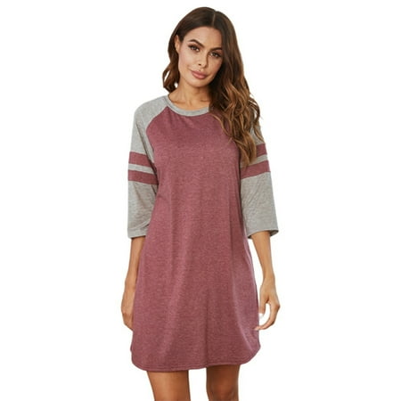 Valcatch Nightgowns for Women Sleepshirt Short Sleeve Pajama Shirt Soft Sleep Dress Striped Loungewear Nightshirt
Valcatch Nightgowns for Women Sleepshirt Short Sleeve Pajama Shirt Soft Sleep Dress Striped Loungewear Nightshirt
