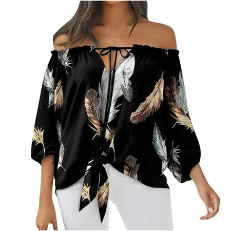 HTNBO Casual Shirts for Women Summer Half Sleeve One Shoulder Bandage Print Tops Corset Tops Black XXL
HTNBO Casual Shirts for Women Summer Half Sleeve One Shoulder Bandage Print Tops Corset Tops Black XXL