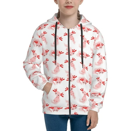 Hoodies for Teen Girls Boys Cartoon Cute Axolotl Pink_B Long Sleeve Youth Kids Essentials Zip Up Hoodie Lghtweight Fashion Hoodies & Sweatshirts Jacket Fall Winter Outfits Tops
Hoodies for Teen Girls Boys Cartoon Cute Axolotl Pink_B Long Sleeve Youth Kids Essentials Zip Up Hoodie Lghtweight Fashion Hoodies & Sweatshirts Jacket Fall Winter Outfits Tops