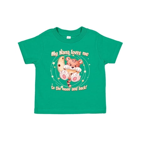 Inktastic My Nana Loves Me to the Moon and Back Tiger Gift Toddler Boy or Toddler Girl T-Shirt
Inktastic My Nana Loves Me to the Moon and Back Tiger Gift Toddler Boy or Toddler Girl T-Shirt