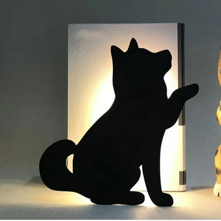Qazqa Dog Wall Light Voice Control Night Light Silhouette Scone Lamp Without Battery
Qazqa Dog Wall Light Voice Control Night Light Silhouette Scone Lamp Without Battery