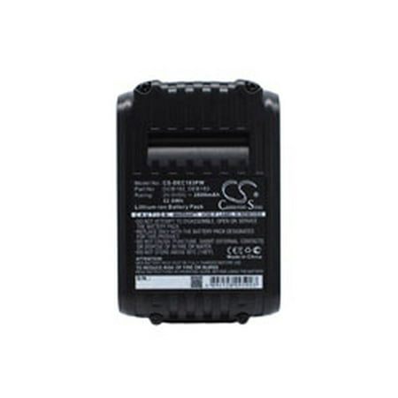Replacement for DEWALT DCB182 BATTERY replacement battery