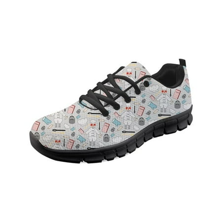 Ladies Shoes Spring Women Sneakers Female Woman Flats Shoes Cartoon Cook /Chef 3D Print Lace Up Walking Jogging Shoes Mesh 2021
Ladies Shoes Spring Women Sneakers Female Woman Flats Shoes Cartoon Cook /Chef 3D Print Lace Up Walking Jogging Shoes Mesh 2021