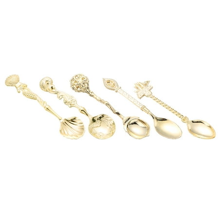 5PCS Stereoscopic Stainless Steel Spoon Set Vintage Retro Creative Coffee Stirring Dessert Spoon Rice Soup Spoon for Eating Dinn
5PCS Stereoscopic Stainless Steel Spoon Set Vintage Retro Creative Coffee Stirring Dessert Spoon Rice Soup Spoon for Eating Dinn