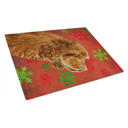 Carolines Treasures SS4717LCB Sussex Spaniel Red Green Snowflake Holiday Christmas Glass Cutting Board Large 12H x 16W
Carolines Treasures SS4717LCB Sussex Spaniel Red Green Snowflake Holiday Christmas Glass Cutting Board Large 12H x 16W