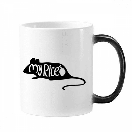 Black Mouse Animal Outline Natural Changing Color Mug Morphing Heat Sensitive Cup With Handles 350ml
Black Mouse Animal Outline Natural Changing Color Mug Morphing Heat Sensitive Cup With Handles 350ml