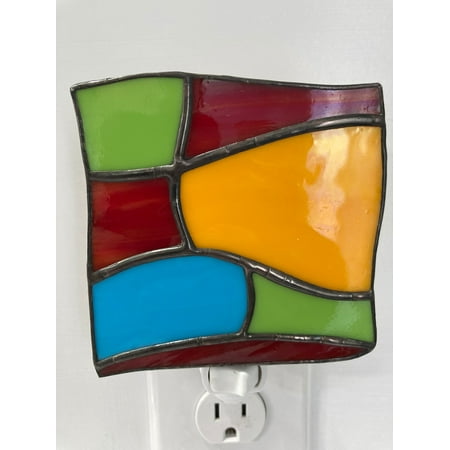 Stained Glass Night Light multi-color switch control and bulb detachable stained glass cover. Free Shipping!
Stained Glass Night Light multi-color switch control and bulb detachable stained glass cover. Free Shipping!