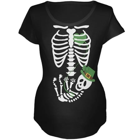 Halloween Irish Baby Skeleton Black Maternity Soft T-Shirt - Small
Halloween Irish Baby Skeleton Black Maternity Soft T-Shirt - Small