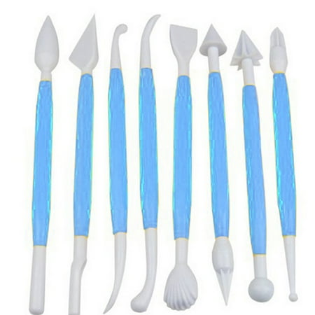 8Pcs Sculpting Pen Easy to Use Double-head Plastic Double-head Cake Sculpting Pen for Candy Mold
8Pcs Sculpting Pen Easy to Use Double-head Plastic Double-head Cake Sculpting Pen for Candy Mold