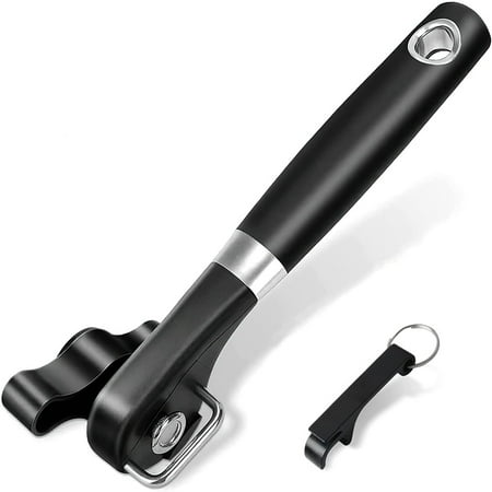 AAOMASSR Tin Opener Update Manual Can Opener with Non-Slip Handle Smooth Edge Ergonomic Handle Stainless Steel for Elderly with Arthritis (Black)
AAOMASSR Tin Opener Update Manual Can Opener with Non-Slip Handle Smooth Edge Ergonomic Handle Stainless Steel for Elderly with Arthritis (Black)