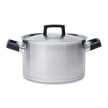 BergHOFFS Ron 10 Covered Stockpot (SS)/Blk Hndle