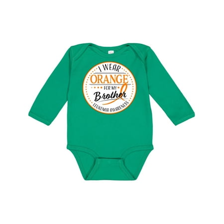 Inktastic I Wear Orange for my Brother- Leukemia Awareness Gift Baby Boy or Baby Girl Long Sleeve Bodysuit
Inktastic I Wear Orange for my Brother- Leukemia Awareness Gift Baby Boy or Baby Girl Long Sleeve Bodysuit