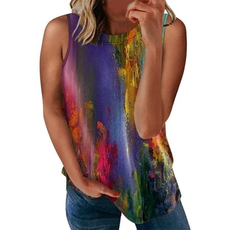 GWAABD Women Sports Bra Women Print Round Tank Neck Sleeveless Summer T Shirt Womens Tanks Camis
GWAABD Women Sports Bra Women Print Round Tank Neck Sleeveless Summer T Shirt Womens Tanks Camis