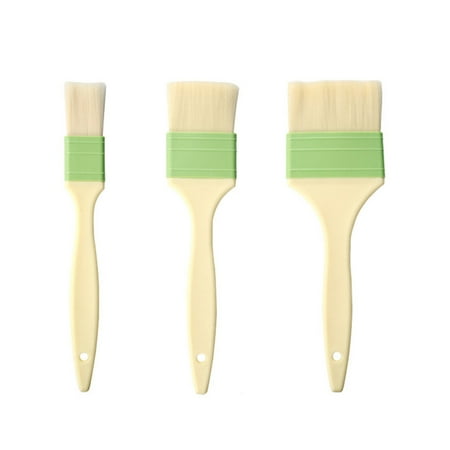 HEMOTON 3pcs Plastic Basting Oil Brushes Barbecue Brush Kitchen Spreading Brush for Bread Cake (Small+Medium+Large Mixed Colors)
HEMOTON 3pcs Plastic Basting Oil Brushes Barbecue Brush Kitchen Spreading Brush for Bread Cake (Small+Medium+Large Mixed Colors)