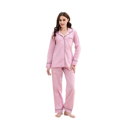 Richie House Women Cotton Pajamas Set Notch Collar Soft Sleepwear Pjs Button Nightwear RHW2846-E-XL
Richie House Women Cotton Pajamas Set Notch Collar Soft Sleepwear Pjs Button Nightwear RHW2846-E-XL