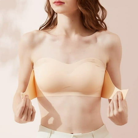 〖Roliyen〗Bras For Women Lingerie Strapless Front Buckle Lift Bra Wire Slip Push Up Bandeau Bra
〖Roliyen〗Bras For Women Lingerie Strapless Front Buckle Lift Bra Wire Slip Push Up Bandeau Bra
