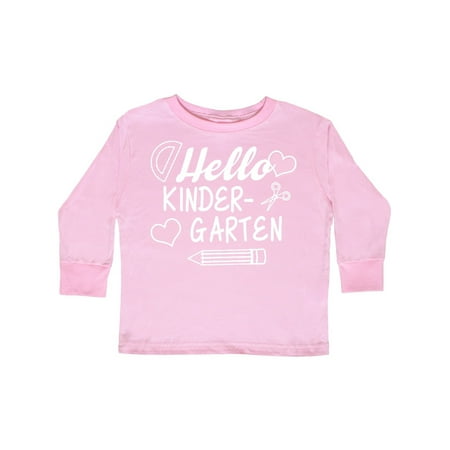 Inktastic Hello Kindergarten with Hearts and School Supplies Gift Toddler Boy or Toddler Girl Long Sleeve T-Shirt
Inktastic Hello Kindergarten with Hearts and School Supplies Gift Toddler Boy or Toddler Girl Long Sleeve T-Shirt