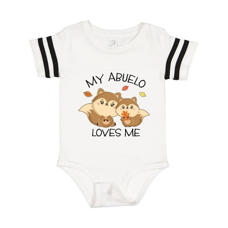 Inktastic My Abuelo Loves Me with Cute Squirrels in Autumn Gift Baby Boy or Baby Girl Bodysuit
Inktastic My Abuelo Loves Me with Cute Squirrels in Autumn Gift Baby Boy or Baby Girl Bodysuit