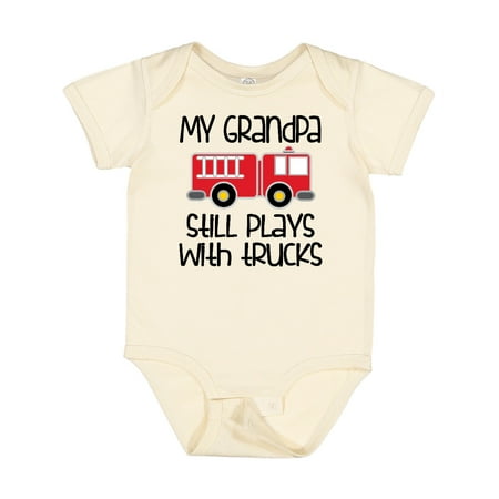 Inktastic Firefighter Grandpa Plays with Trucks Gift Baby Boy or Baby Girl Bodysuit
Inktastic Firefighter Grandpa Plays with Trucks Gift Baby Boy or Baby Girl Bodysuit
