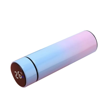 SEMIMAY LED Intelligent Temperature Display Gradient Color Insulation Cup 500ML