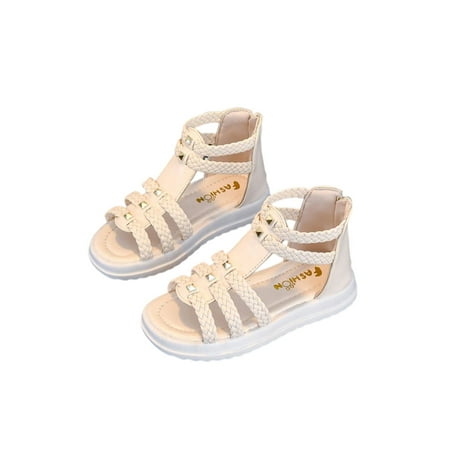 Ymiytan Girl s Princess Shoes Summer Flat Sandal Beach Gladiator Sandals Wedding Lightweight Strappy Ankle Strap Beige 12C
Ymiytan Girl s Princess Shoes Summer Flat Sandal Beach Gladiator Sandals Wedding Lightweight Strappy Ankle Strap Beige 12C