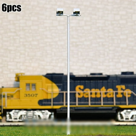 SUNFEX 6 Pcs Ho/Oo Model Floodlight Warm White Led Made Plaza Lamppost Longlife
SUNFEX 6 Pcs Ho/Oo Model Floodlight Warm White Led Made Plaza Lamppost Longlife